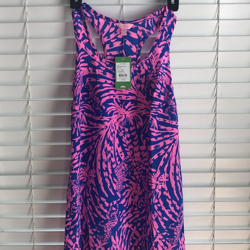 Lilly Pulitzer Betty Dress Saphire Blue XS NWT